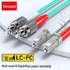 Shengwei Telecom-Qualität LC-FC OM3 Multimode Duplex Glasfaser-Patchkabel