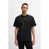Relaxed FiT Logo PrinT CoTTon T shirT Black 50488330001