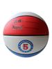 Children's High Bounce Rubber Basketball, Size 4 & 5, Blue, Designed for Kindergarten & Primary School Students.