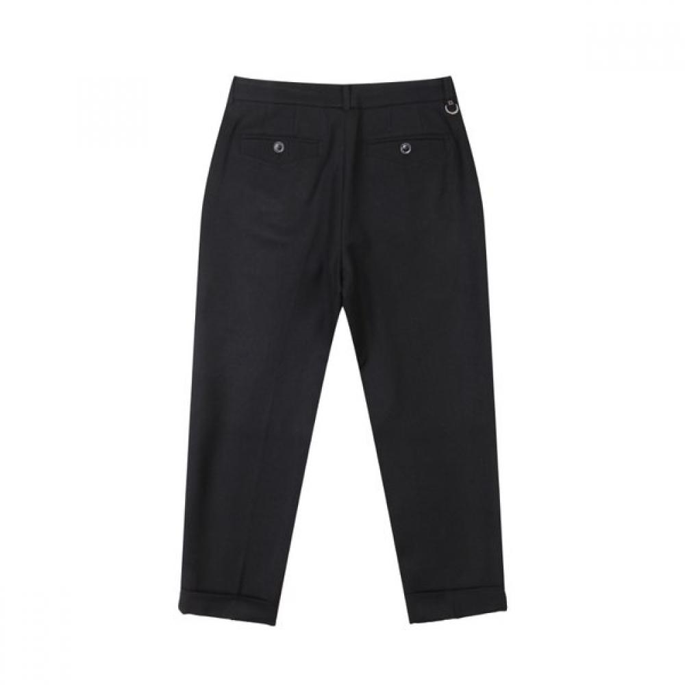 Onoff Men S Jogger pantS Wool Of5012gb Black