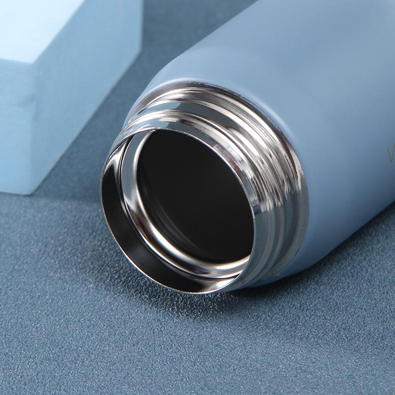 New Steel Thermos Cup Creative Gradient Color Jump Cup Handy Outdoor Water Cup Gift Cup Durable Durable Useful