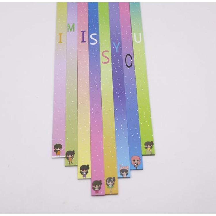 136 Vesmír Obloha Origami Hviezdy Papier Šťastný Kawaii Hviezda 8 Rôznych Dizajnov Dekorácia Skladací Papier pre Origami Umenie Remeslá