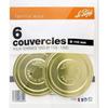 LE PARFAIT 1978028 Sachet de 6 couverles - D 110 Familia Wiss - Orange