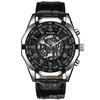 Men's Skeleton Calendar Watch - Waterproof, Luminous, Non-Mechanical, Automatic Movement
