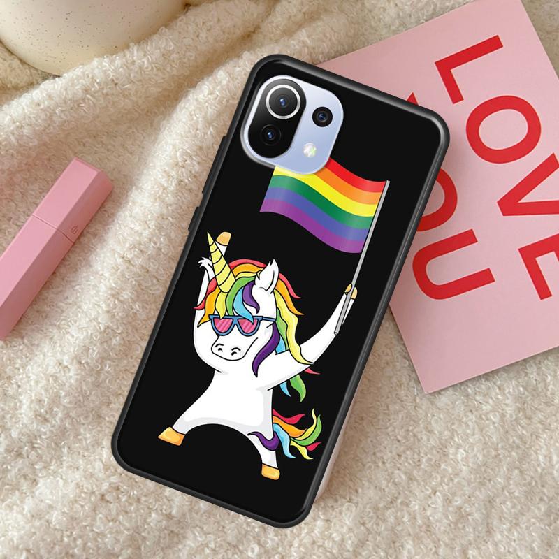 Gay Pride LGBT Rainbow Flag Case For POCO X5 X3 X4 F5 Pro F3 F4 GT C40 M5s Phone Cover For Xiaomi 13 11T 12T Pro 12 Lite