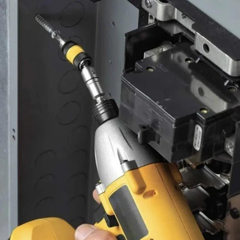 1/4 "Hex Magnetic Ring Binoax Pivoting Screwdriver Magnetic Rotary Bit Drive Guide Drill Bit Extensions Hand Tool Accessories