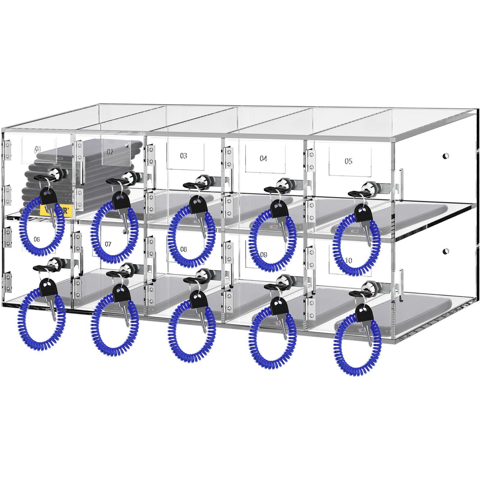 VEVOR Cell Phone Storage Locker, 10