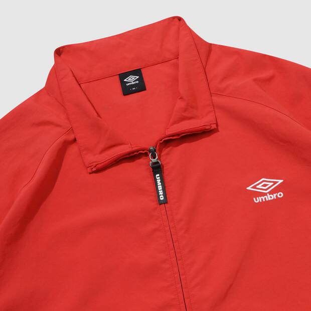 Umbro Classic Stand Neck Warm-Up Windbreaker Jacket Red Ur121Cjk31 (A Type)