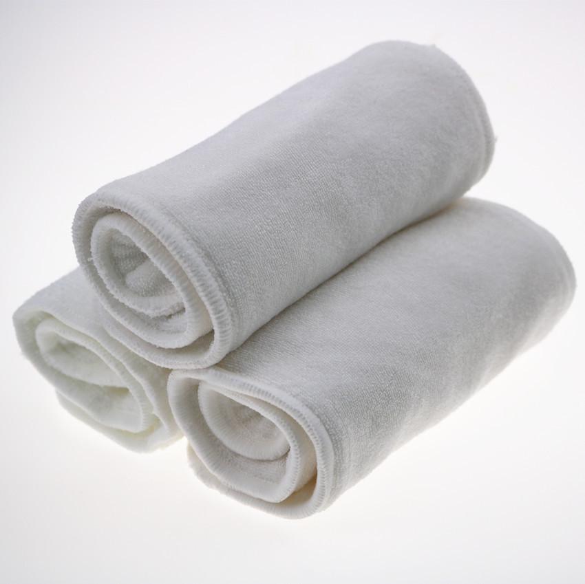 Comfortable 4-Layer Bamboo Reusable Baby Diaper Cover with Thick Urine Pad