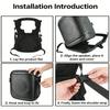 Speaker Cover Reinforced EVA Padding and Soft Lining Hollowed Design Includes Adjustable Carrying Strap for Encore 2