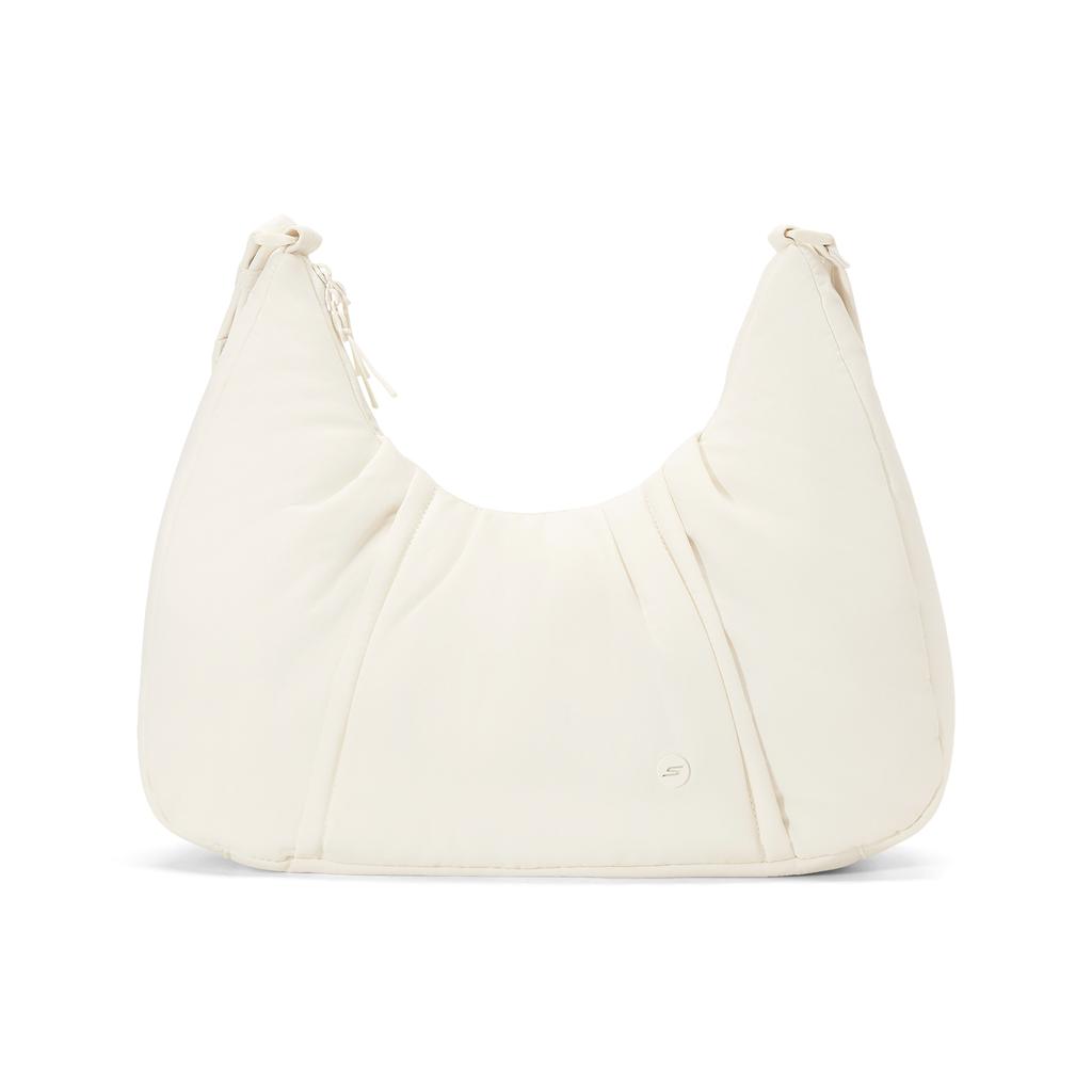 New Skechers Waterproof Fabric Crossbody Bag, Shoulder Bag Regular Women's Tofu White P325U023-0211