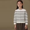Hacikis Kids' Striped Knit Cardigan Sweater