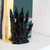 1/2Pcs Black Witch Hand Book Holders Gothic Book Ends 3D Printed Horror Monster Non Skid Book Holder Stopper Desktop Decor