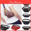 Stylish Waterproof Waist Fanny Pack Belt Bag With Multi-organized Zipper Pockets