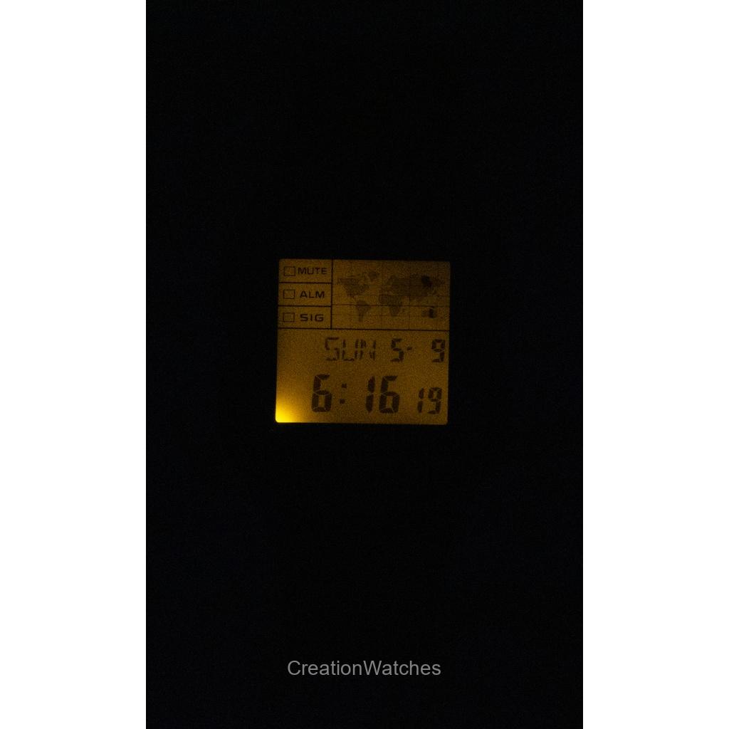 Casio POP Digital Bio Based Resin Strap Quartz LF-30W-1A Unisex Watch