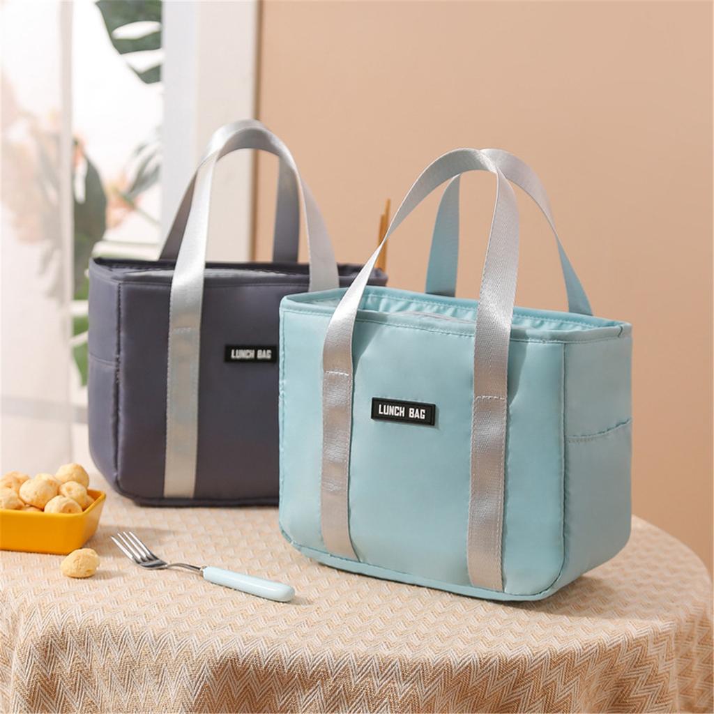 Insulated Lunch Bag Waterproof Insulation Bento Pack Aluminum Foil Rice Bag Meal Pack Ice Pack Student Bento Lunch Handbag