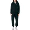 FILA Knitted Sweatpants Unisex Black Moderate Cuffed Pants FS2FPE4101X-BLK