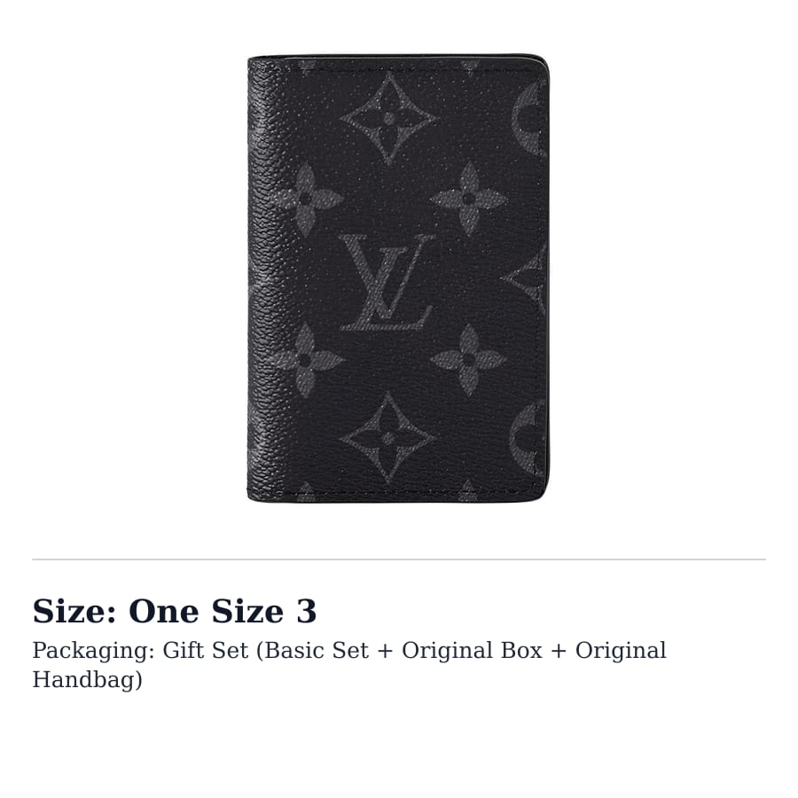 LOUIS VUITTON Organizatora kabata 5 iekšējās