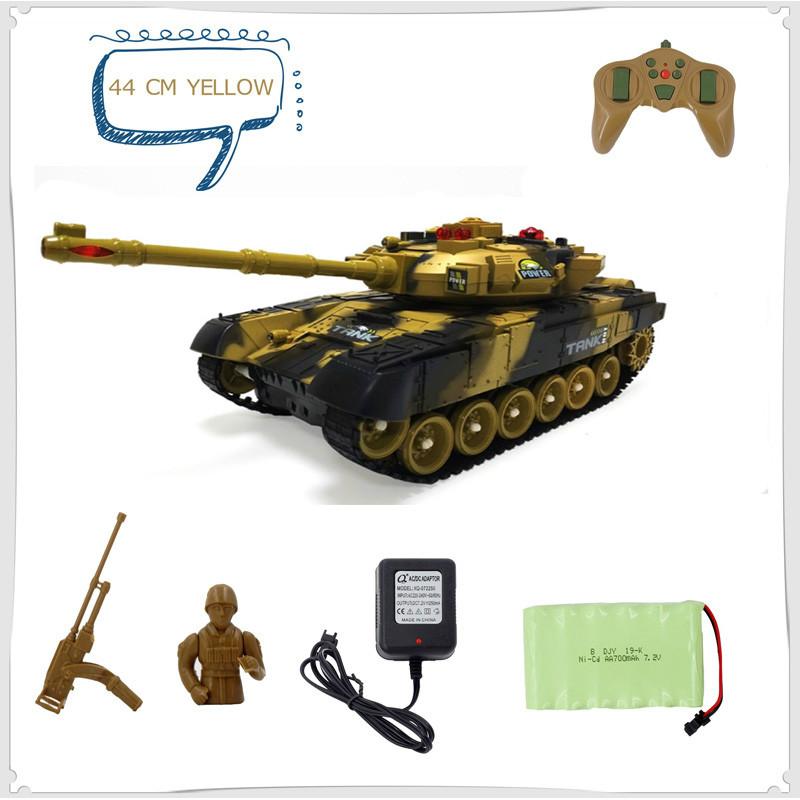 32CM-44CM RC Tank Battle Remote Control Tanks Launch Cross-Country Tracked Vehicle Kids Boy's Toy