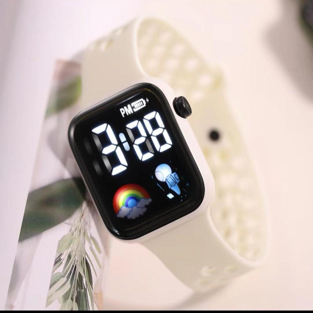 New Style LED Fashion Children's Electronic Watch with Large Dial