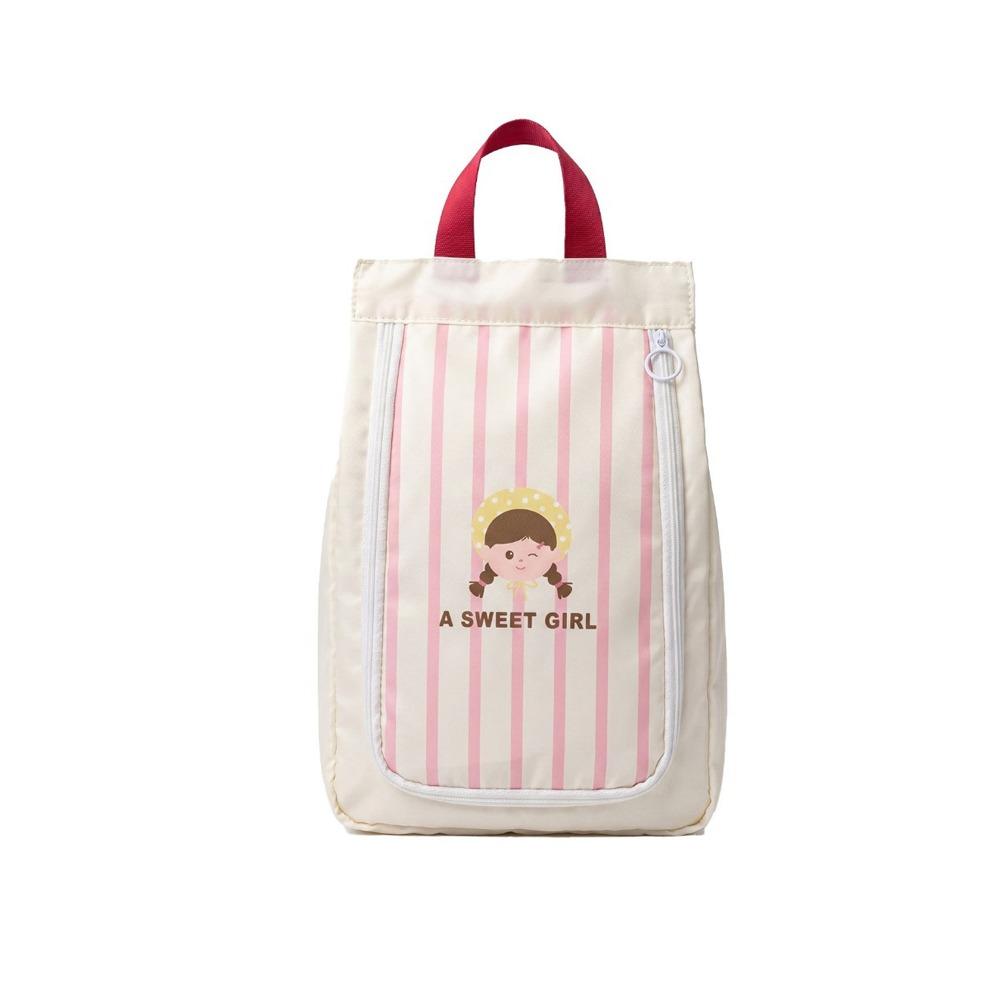 Cartoon Shoe Storage Bag Separate Storage Handheld Shoe Bag Double Layer Shoe Bag Business Trip