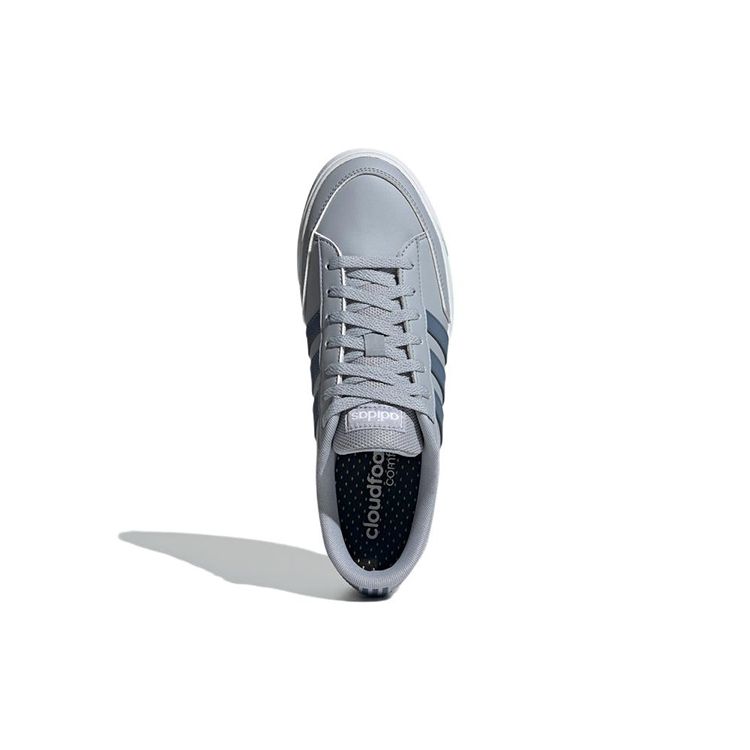 Adidas Neo Retrovulc Slip Resistant Durable Low Top Skate Shoes Unisex Sneakers Gray Blue GW6684