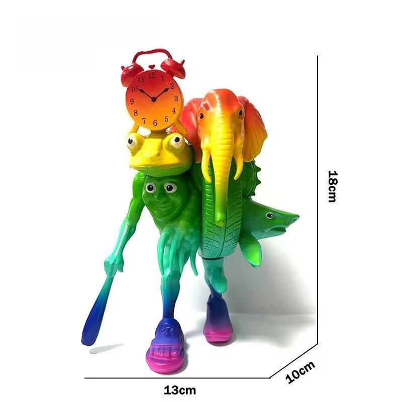 34 Style Italian Brainrot Figures Toys Tung Tung Tung Sahur Tralalero Tralala Anime Action Figurines Ornament Ornaments Decor