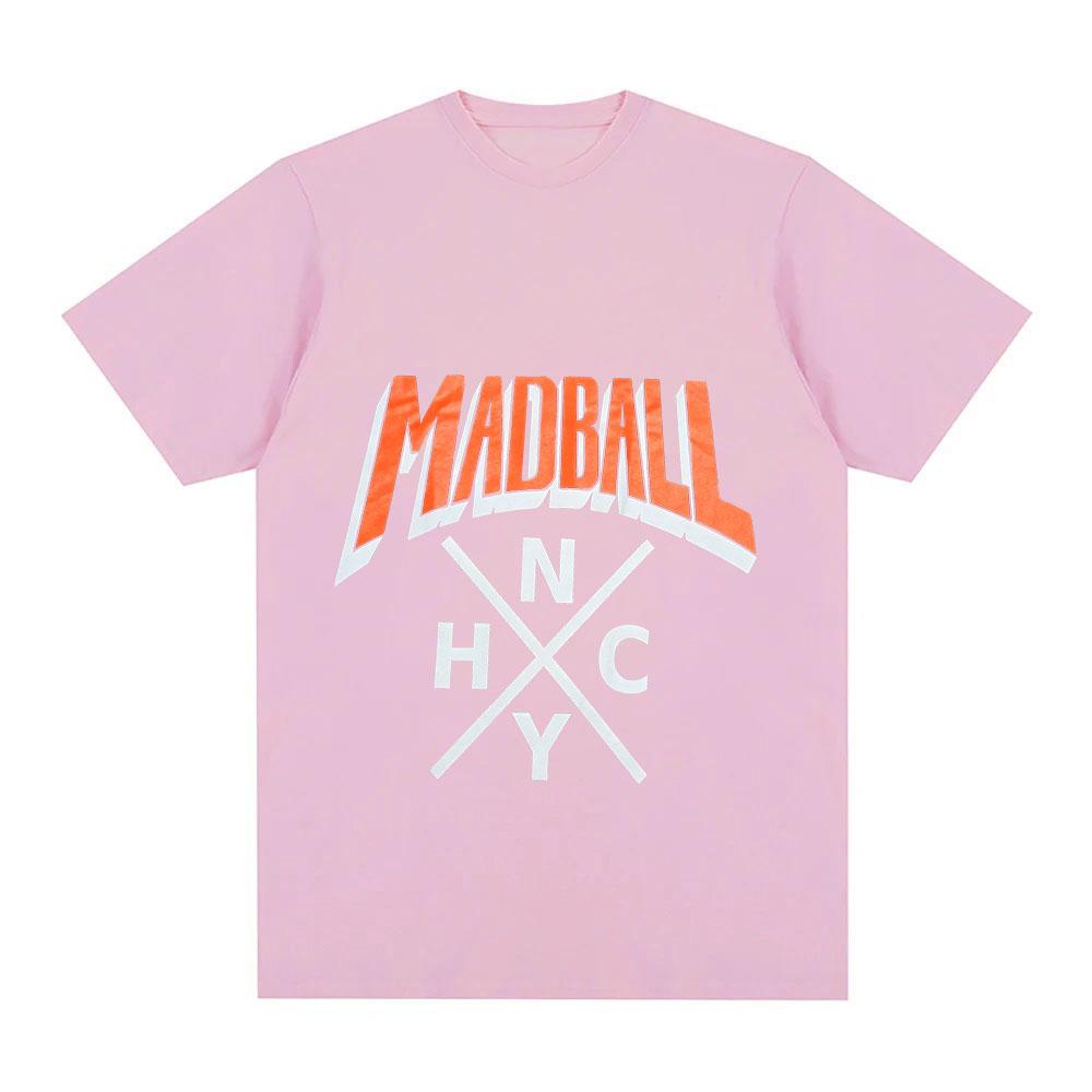 100% Cotton Madball T-shirt Band Tour Graphic Print Tees Streetwear Fashion Women Men Casual O-Neck Adult Tops Summer XS-XXL