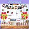 Delightful One Piece Themed Birthday Party Decor Supplies Set With Vibrant Colors And Fun Designs