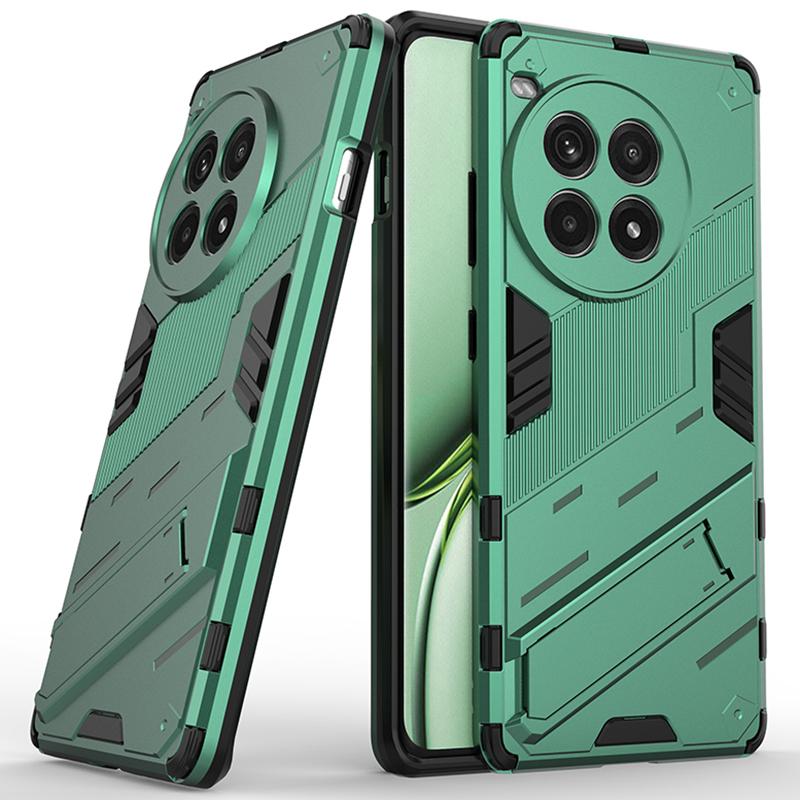 For OnePlus Ace 3 Pro 5G Case Kickstand PC+TPU Shockproof Phone Cover