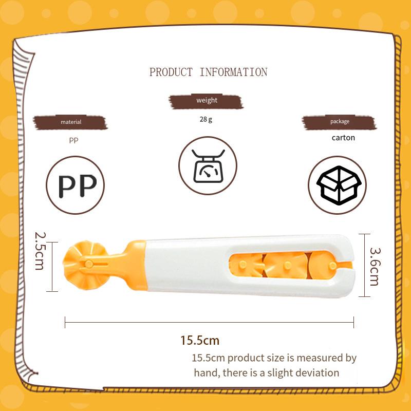 Narzędzia do pieczenia Nóż do pizzy Nóż do ciasta Zestaw fantazyjnych noży do wałków Domowy nóż do ciasta Koronkowy nóż do ciasta Cięcie z ząbkowanymi krawędziami Akcesoria kuchenne