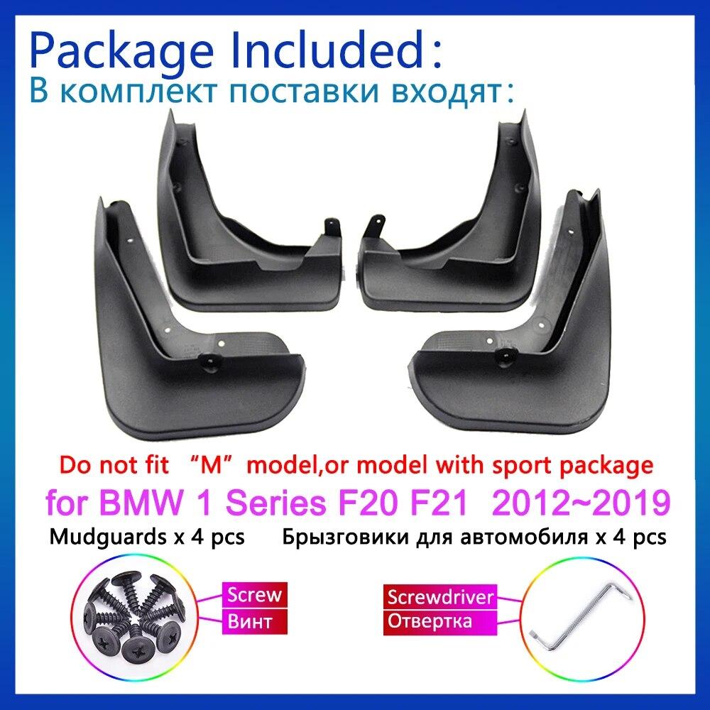 4x für BMW 1 Serie F20 F21 2012 2013 2014 2015 2016 2017 2018 Schmutzfänger Spritzschutz Schmutzfänger Kotflügel Vorne Zubehör