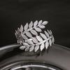 Metal Leaf Upper Arm Bracelet Greek Roman Style Gold Delicate Jewelry for Women Festival Holiday Gift