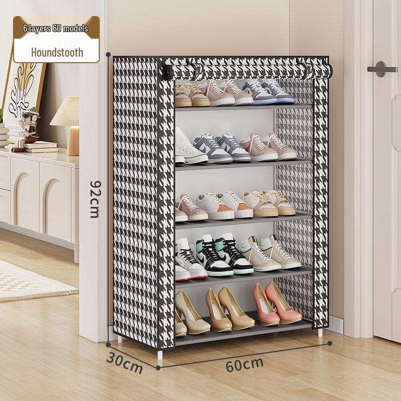 2022 Modern Fabric Shoe Rack - Dustproof, Multi-Layer Storage for Doorway & Dorms