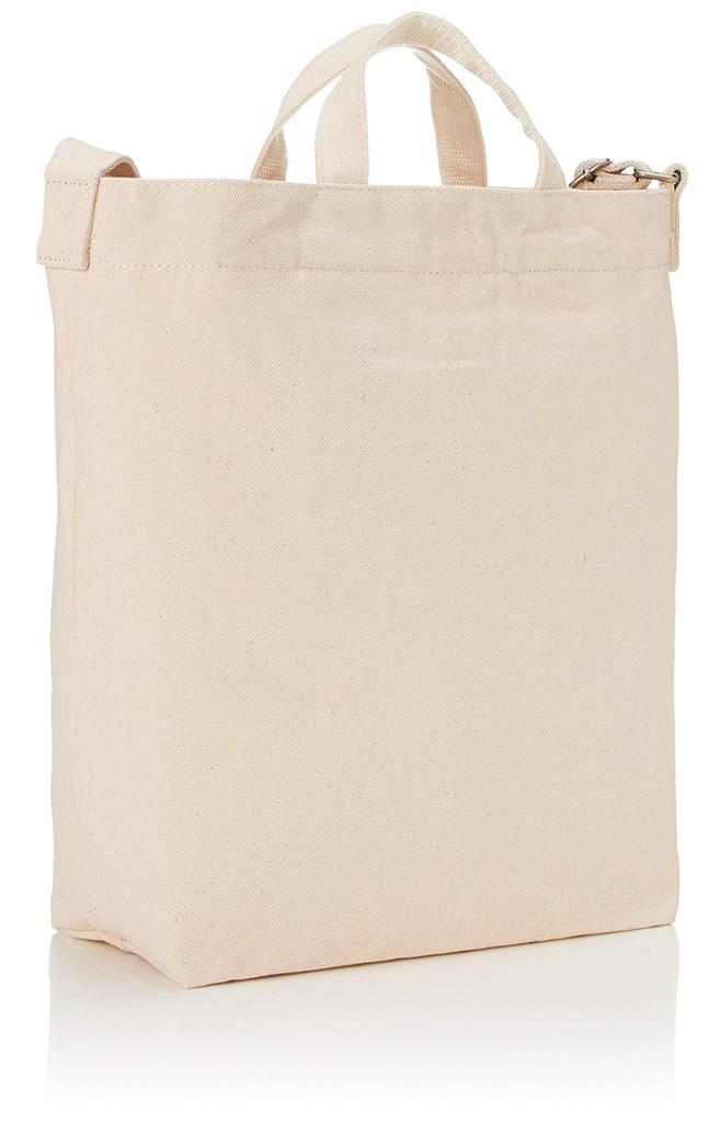 Lee Tote Thick Cotton Tote Size White Bag, Canvas, 2-Way Bag, Vertical, 320-800,