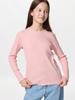 Uniqlo Japan Girls Ribbed Crew Neck T shirT