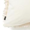 Francfranc Flower Applique Cushion Cover 450x450 Ivory (028)