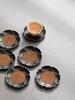 GuYinTang Alloy Vine Rattan Tea Cup Mat Heat Resistant Pad Retro Tea Tray Anti-Scalding High-End Sensation Tea Ceremony Acces...