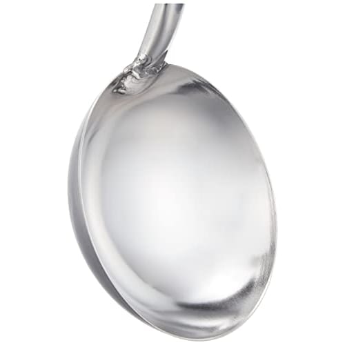 Endo Shoji Commercial Chinese Ladle, Medium, 18-0 Stainless Steel Body with Beech Handle, Made in Japan, ATY11002