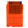 Soft   Clip Plastic Cartridge Magazine Toy   (5   Transparent Orange)