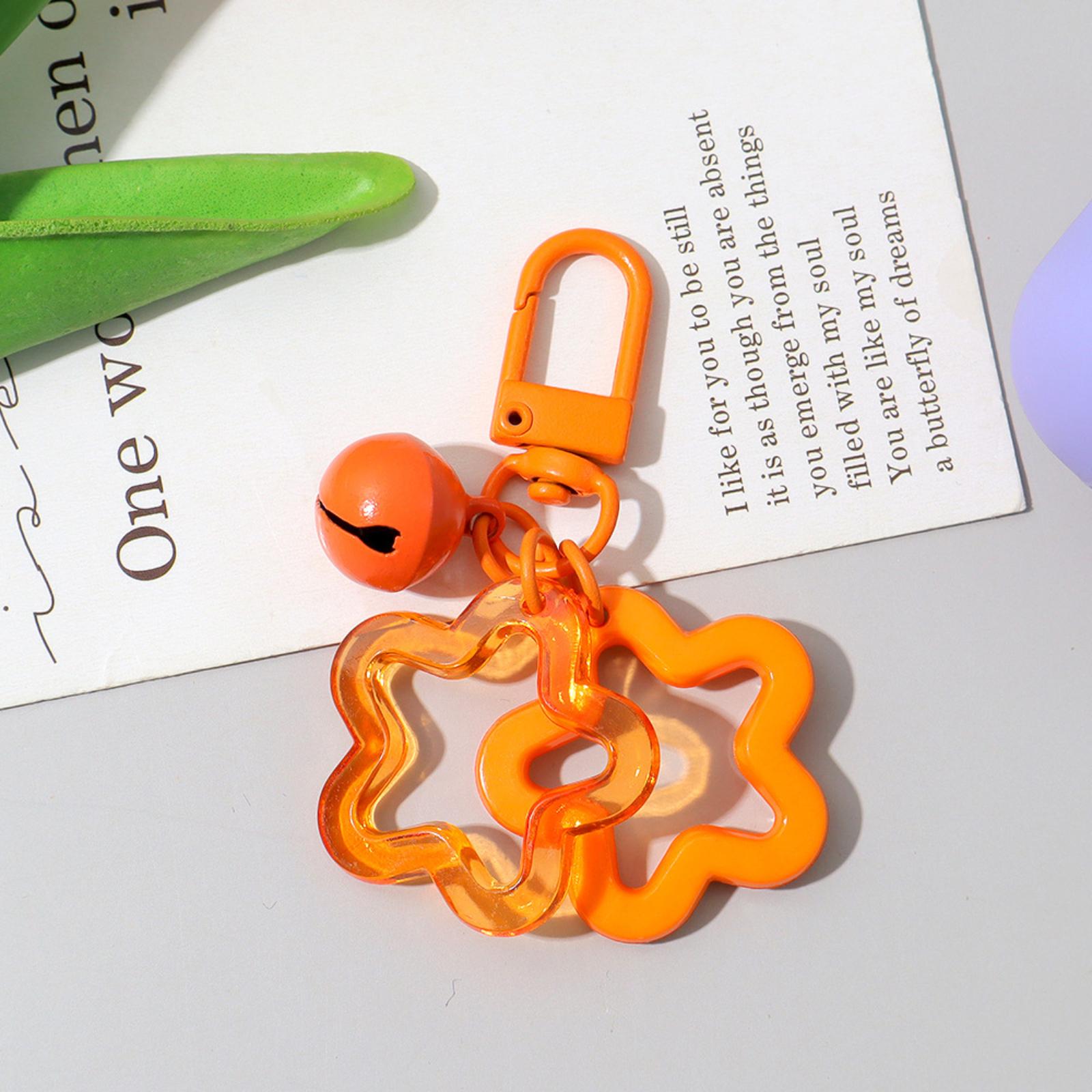 Модный Акриловый Брелок для Ключей Сумки Брелок One Size