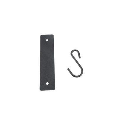 Multifunctional S Hooks with PVC Lther Straps for  Ing Clothes Kitchen Utensils Camping Gr