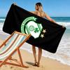 Shamrock Rovers 2D Flat Print Beach Towel, Large Soft Quick Dry Towel for Beach Camping Swimming