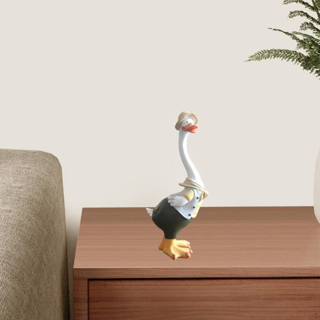 Bauernhof Entenfigur Gartenskulptur Einzigartiges Geschenk zum Geburtstag Tierdekoration Hof