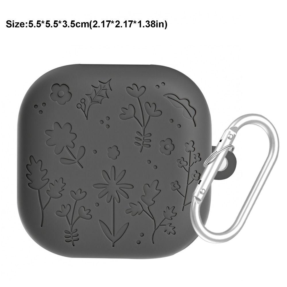 Liquid Silicone Earbuds Cover Bluetooth Earbuds Case for Samsung Galaxy Buds4/4pro Travel