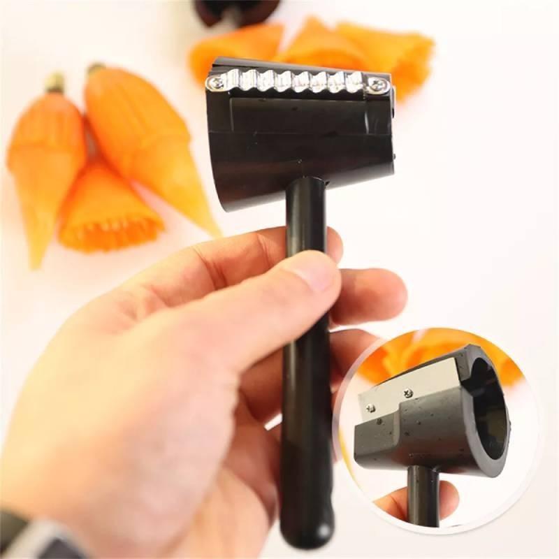 Versatile Spiral Funnel Slicer Multi-function Kitchen Peeler Decorative Cutter