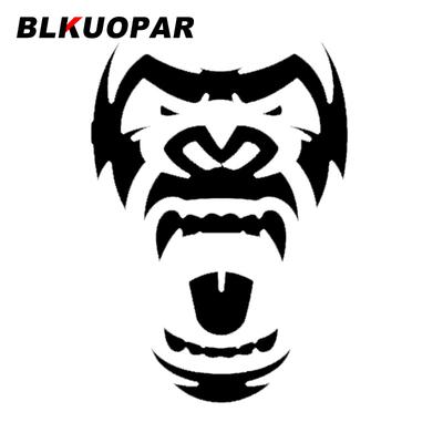 BLKUOPAR Gorilla Autoaufkleber Lustiger Kreativer Aufkleber Persönlichkeit Original Sonnenschutz Motorrad Surfbrett Dekoration Auto Zubehör