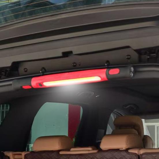 Magnetic COB Work Light with Hooks Rechargeable Adjustable Angle Underhood Work Light Portable Emergency