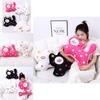 Adorable Plush Cat Pillow Soft Stuffed Animal Toy Perfect Gift For Kids