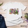 Funny Mardi Gras Louisiana Crawfish Crocodile Pelican Unisex T-shirt